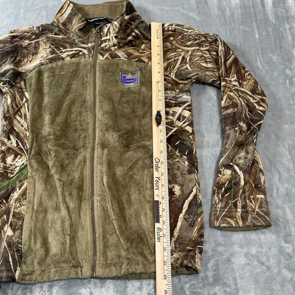 Banded Womens Realtree MAX-5 Camo Full Zip Fleece Jacket Sherpa Hybrid Small - Picture 4 of 8